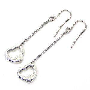 Tiffany Co Open Heart Drop Earrings